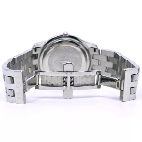 GUCCI Watches 5500M blackDial Stainless Steel Quartz Analog display mens - Picture 2 of 8